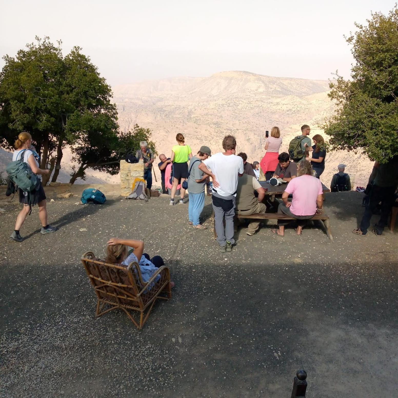 Jabal Dana Hotel - The Highest Hotel In Jordan Eksteriør bilde
